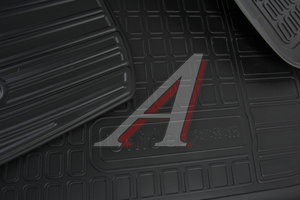 Коврик салона NISSAN X-Trail (T32) 3D (15-) полиуретан (4 предм.) NORPLAST NPA11-C61-812