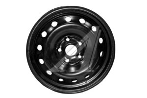 Диск колесный VW Golf (-12),Jetta SKODA Octavia R16 черный ТЗСК ТЗСК 5х112 ET50 D-57,1, 983-20