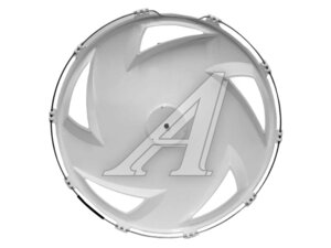 Колпак колеса R-22.5 белый пластик задний 1шт. РЕЗИНДЕТАЛЬ 0041/3-22.5Б