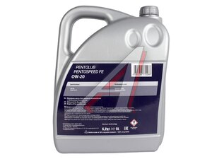 Масло моторное PENTOLUB Pentospeed 0W20 FE 5л 36538, PENTOLUB 0W20