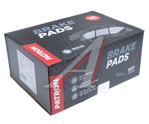 Колодки тормозные JAC Sunray SOLLERS Atlant (2.7D) пeредние (4шт.) PATRON PBP311, 3501010R0284-F011