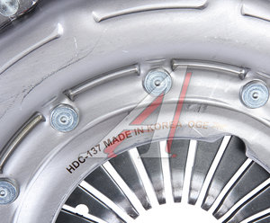 Корзина сцепления HYUNDAI HD120 (17-) дв.D6GA (T85S6) (395мм) VALEO PHC HDC-137, DWC-72/HDC-137/42194, 41200-6C100