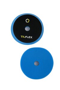 Круг полировальный на липучке с отверстием 150х25мм голубой TILFLEX TL59