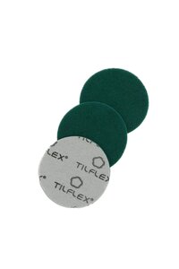 Круг скотч-брайт на липучке зеленый 150мм TILFLEX TL80
