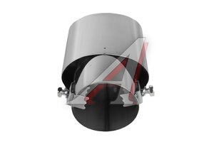 Насадка на глушитель d=63мм нержавеющая сталь Спорт-5 D1032
