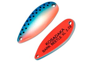 Блесна колеблющаяся Trout Police BARK BEETLE XL 2.2г 27мм цвет 555 KOSADAKA TL-BBTXL-555