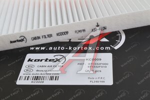 Фильтр воздушный салона KIA Cerato (04-),Carnival (05-),Sorento (09-) KORTEX KC0009, LA298, 97133-2F010