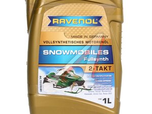 Масло моторное для 2-х тактных двигателей RAVENOL SNOWMOBILES 2T 1л УЦЕНКА 4014835727915, RAVENOL