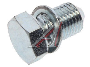 Пробка сливная VW AUDI SEAT SKODA поддона картера с прокладкой BSG BSG90230001, 15374, N90813202