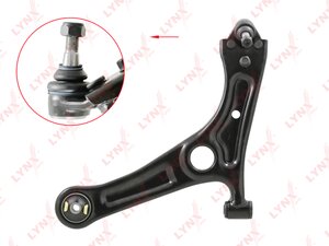 Рычаг подвески CHERY Tiggo (19-) передней левый LYNX B5207L, 202000470AA