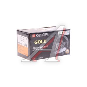 Колодки тормозные VW Golf,Touran AUDI A3,A6 SKODA Octavia задние (4шт.) HSB HP8007, GDB1622, 1K0698451G