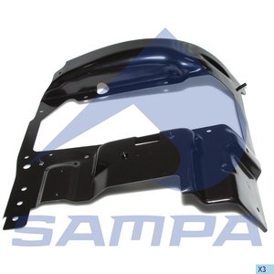 Кронштейн SCANIA R,P,G,T series крепления фары левой (металл) SAMPA 18400198, 1727991