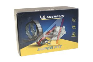 Комплект ГРМ ВАЗ-2190 с роликом,водяным насосом MICHELIN FMW10670