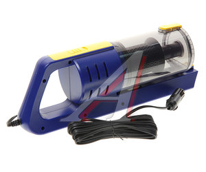 Пылесос автомобильный 12V 80W 5500Pa (3 насадки) синий GOODYEAR GY000192, GY-VC-02