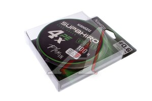 Леска плет.Namazu Supahiro 4Х 100м 0,12мм 3,99кг NSH100-0,12, 805559