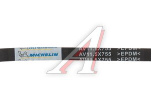 Ремень приводной клиновой 11.5х755 MICHELIN AV115X755, 6389MC