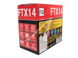 Аккумулятор FQ MOTO AGM 12А/ч 6СТ12 FTX14-BS