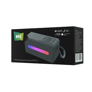 Колонка беспроводная bluetooth MORE CHOICE ВС05 Grey