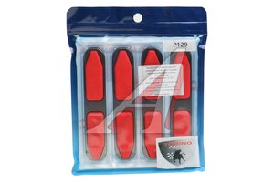 Накладка на дверь защитная красная комплект (4 предм.) TORINO P129R, 21164