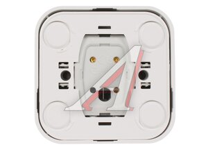 Выключатель накладной 2 кл белый MAKEL 45103