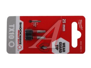 Насадка SHOCKWAVE TX10 25мм (2шт) MILWAUKEE 4932430871