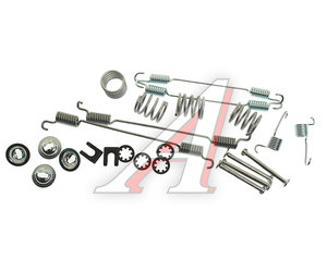 Ремкомплект PEUGEOT 306,405 колодок тормозных задних BOSCH 1987475253