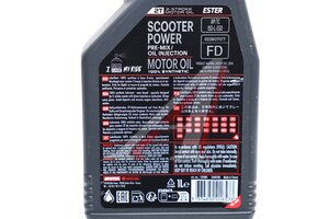 Масло моторное для 2-х тактных двигателей MOTUL SCOOTER POWER 2T синт.1л 105881, MOTUL