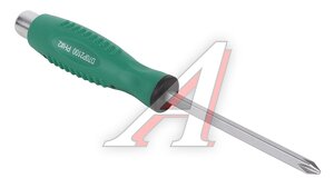 Отвертка крестовая PH2х100мм ударная усиленная JONNESWAY D70P2100