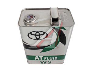 Масло трансмиссионное TOYOTA ATF для АКПП WS 4л 08886-81855, TOYOTA ATF
