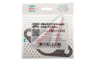 Прокладка MAZDA 626 (GE) (92-98) выхлопной системы CBD CBD605.058, 256-080/B323-40-305