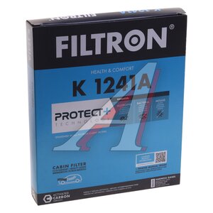 Фильтр воздушный салона MITSUBISHI Lancer 10 угольный FILTRON K1241A, LAK436, 7803A005