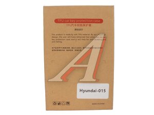 Чехол для брелока HYUNDAY Tucson 3,Sonata LF,Solaris (14-18) черный TORINO TPU-HYUNDAY-015, 915065