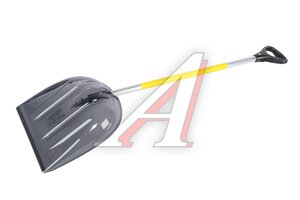 Лопата снеговая поликарбонат 450х400х1410мм с алюминиевым черенком и ручкой ORVEX ORVX-6917
