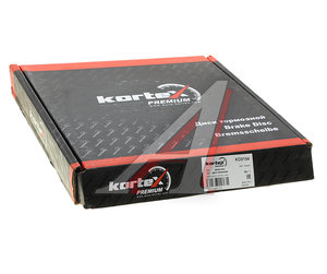 Диск тормозной PEUGEOT 207,307,308,Partner CITROEN C4,C5,Berlingo передний (1шт.) KORTEX KD0154, DF4183, 4249.84/4249.J6