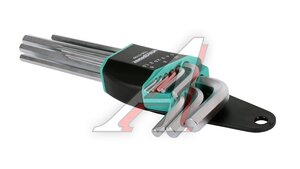 Набор ключей шаровых Г-образных 1.5-10мм 9 предметов WHIRLPOWER 2780013003