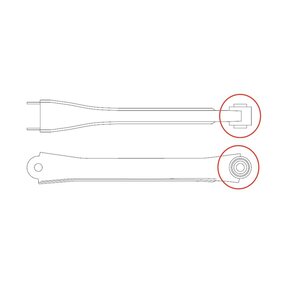 Сайлентблок FORD Focus (11-) рычага заднего продольного CTR GV0934, C9590, 1692849