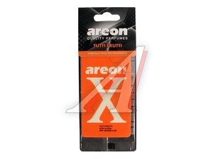 Ароматизатор подвесной пластина (тутти-фрутти) X-Version Orange AREON 704-AXV-016