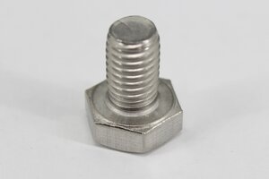 Болт М10х1.5х16 полная резьба нерж.А2 DIN933 нерж.