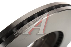 Диск тормозной NISSAN Juke (10-) передний (1шт.) BSG BSG63210001, 40206-1KA3A