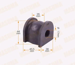 Втулка стабилизатора HONDA Accord (12-) заднего MASUMA MP1207, 52306-TL2-A02