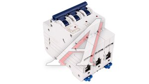 Выключатель автоматический трехп 40А C 6кА OptiDin 260798