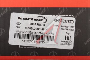 Подшипник ступицы MERCEDES Vito (W638) задней KORTEX KHB7037STD, VKBA3486, A6389810027