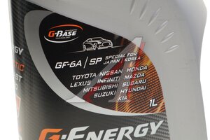 Масло моторное G-ENERGY Synthetic Far East SP/GF-6A 5W20 синт.1л 253142527, G-ENERGY 5W20