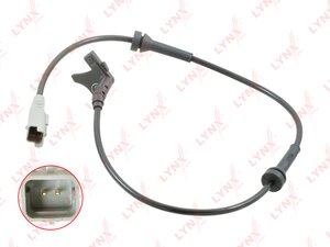 Датчик АБС PEUGEOT Partner (06-) колеса переднего LYNX DM8026, 4545.E7