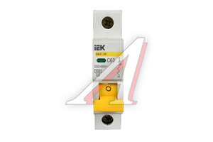 Выключатель автоматический IEK 63А однополюсной ВА47-29-63А
