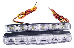 Огни ходовые дневного света 12V комплект ВЫМПЕЛ DRL-HP-6, W-DRL-HP6