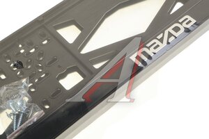 Рамка знака номерного "MAZDA" рельефная комплект 2шт., крепеж NOVATOR АР MAZDA