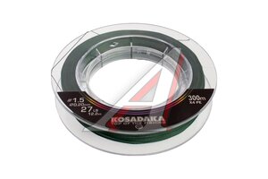 Леска плетен.Kosadaka SUPER 300м, цв.0,20мм,12,2кг BSLX4-300-DG-020, 830738