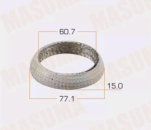 Прокладка TOYOTA Corona,Land Cruiser Prado выхлопной системы MASUMA MOS-203, 17451-74051