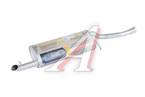 Глушитель ВАЗ-2194 ЛАДА Калина 2 универсал (14-) CBD G027, 136382/219401200010/GAL025/21940120001083, 2194-1200010